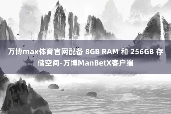万博max体育官网配备 8GB RAM 和 256GB 存储空间-万博ManBetX客户端